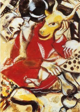 Marc Chagall Painting - To My Betrothed contemporary Marc Chagall